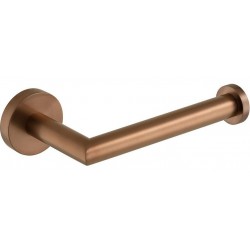 Paper holder no cover material: Brass brushed bronze, color: Bronze surface: Brushed Toilet paper holders
