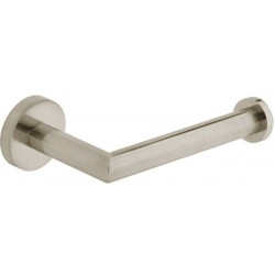 Χαρτοθήκη ανοιχτή από ορείχαλκο brushed nickel, χρώμα: Χρωμέ επιφάνεια: Βουρτσισμένη Χαρτοθήκες