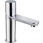 Wash basin tap Deck-mounted material: Brass mixer With push-open waste set Μ size, color: Chrome surface: Glossy Deck-mounted