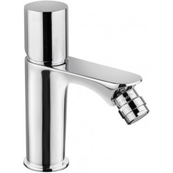 Bidet mixer material: Brass, color: Chrome surface: Glossy Deck-mounted