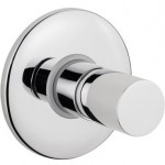 Shower tap Wall-mounted concealed - complete set 1 way material: Brass mixer With plate without hand shower, hose and holder, color: Chrome surface: Glossy Wall-mounted - external part Shower tap Wall-mounted concealed - complete set 1 way material: Brass mixer With plate without hand shower, hose and holder, color: Chrome surface: Glossy Wall-mounted - external part