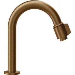 Kitchen tap Deck-mounted material: Brass with water filter on/off, antique brass, color: Bronze surface: Brushed Deck-mounted