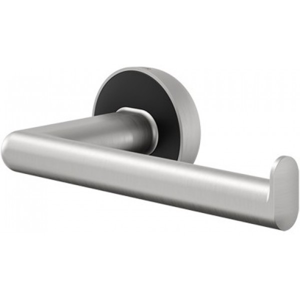 Χαρτοθήκη ανοιχτή από ορείχαλκο black matt/ inox finish, χρώμα: Χρωμέ/Μαύρο επιφάνεια: Βουρτσισμένη Χαρτοθήκες