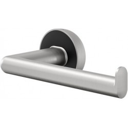 Χαρτοθήκη ανοιχτή από ορείχαλκο black matt/ inox finish, χρώμα: Χρωμέ/Μαύρο επιφάνεια: Βουρτσισμένη Χαρτοθήκες