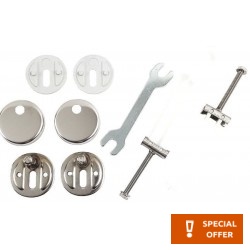 Hinges (connection set toilet-seat) Toilet seat hinges