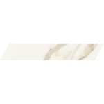Chevron 7,5x45 Italy, style: marble 1st choice rettificato surface: Matt Chevron, naturale, 9mm, hue: White/Beige Chevron