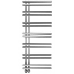 Πετσετοθήκη θερμαινόμενη 50x120 από inox AISI 304 με υδραυλική ή ηλεκτρική λειτουργία, χρώμα: Χρωμέ επιφάνεια: Γυαλιστερή