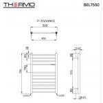 Πετσετοθήκη θερμαινόμενη 50x75 από inox AISI 304 με υδραυλική ή ηλεκτρική λειτουργία, Silk Black, χρώμα: Μαύρο επιφάνεια: Ματ Πετσετοθήκες θερμαινόμενες Πετσετοθήκη θερμαινόμενη 50x75 από inox AISI 304 με υδραυλική ή ηλεκτρική λειτουργία, Silk Black, χρώμα: Μαύρο επιφάνεια: Ματ Πετσετοθήκες θερμαινόμενες