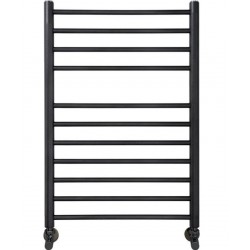 Heated towel rack 50x75 material: Inox, color: Black surface: Matt Heated towel rails