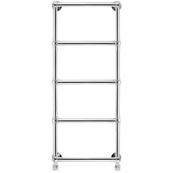 Πετσετοθήκη θερμαινόμενη 49x115 από inox υδραυλική ή ηλεκτρική λειτουργία, AISI304, χρώμα: Χρωμέ επιφάνεια: Γυαλιστερή Πετσετοθήκες θερμαινόμενες