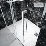 Shower enclosure Linear 120x200 8mm sliding surface: Glossy, color: Chrome Linear