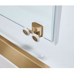 Καμπίνα ντουζιέρας ευθύγραμμη 120x200 6mm συρόμενη bronze brushed επιφάνεια: Βουρτσισμένη, χρώμα: Μπρονζέ Ευθύγραμμες