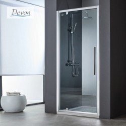 Shower enclosure Linear 90x185 6mm opening surface: Glossy, color: Chrome Linear