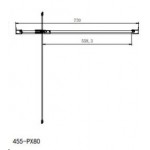 Καμπίνα ντουζιέρας ευθύγραμμη 80x185 6mm ανοιγόμενη επιφάνεια: Γυαλιστερή, χρώμα: Χρωμέ Ευθύγραμμες Καμπίνα ντουζιέρας ευθύγραμμη 80x185 6mm ανοιγόμενη επιφάνεια: Γυαλιστερή, χρώμα: Χρωμέ Ευθύγραμμες