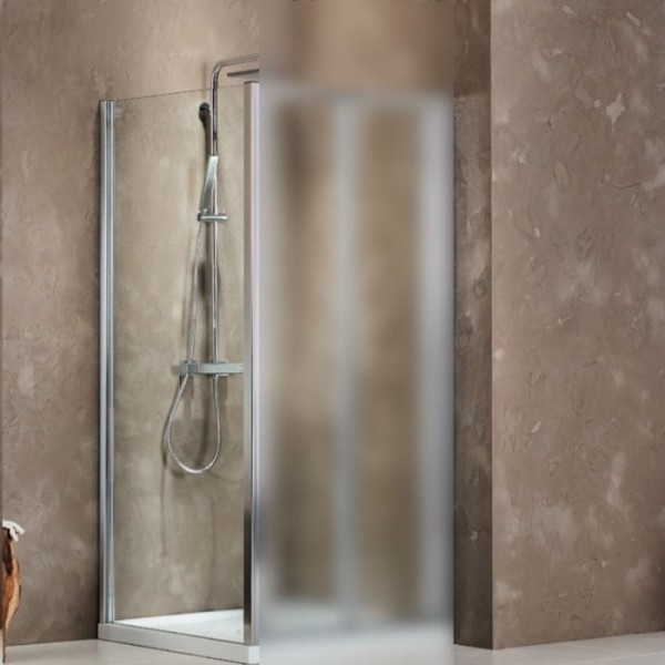 Shower enclosure Linear 80x185 6mm fixed Side Panel surface: Glossy, color: Chrome Linear