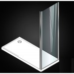 Shower enclosure Linear 70x185 6mm fixed Side Panel surface: Glossy, color: Chrome Linear Shower enclosure Linear 70x185 6mm fixed Side Panel surface: Glossy, color: Chrome Linear