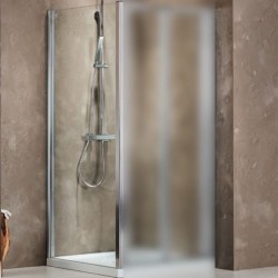 Shower enclosure Linear 70x185 6mm fixed Side Panel surface: Glossy, color: Chrome Linear