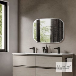 Mirror, shape: Rectangle 80x60 material: Inox, color: Chrome Mirrors