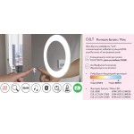 Mirror, shape: Rectangle 120x80 material: Crystal, color: Chrome Mirrors
