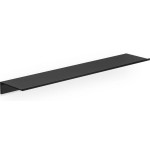 Shelve 60x12,5 material: Brass cm, color: Black surface: Matt Shelves Shelve 60x12,5 material: Brass cm, color: Black surface: Matt Shelves