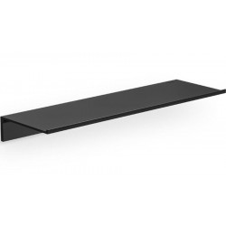 Ράφι μπάνιου 40x12,5 από ορείχαλκο cm, Black Matt, χρώμα: Μαύρο επιφάνεια: Ματ Ράφια μπάνιου 