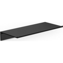 Ράφι μπάνιου 28x12,5 από ορείχαλκο Black Matt, χρώμα: Μαύρο επιφάνεια: Ματ Ράφια μπάνιου 