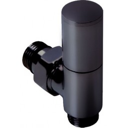 Διακόπτης θερμαινόμενης πετσετοθήκης Silk Black (Σετ 2 τεμαχίων) από inox, χρώμα: Μαύρο επιφάνεια: Ματ