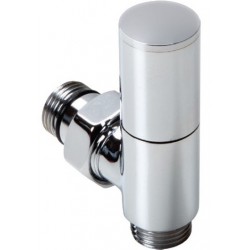 Switch material: Inox, color: Chrome surface: Glossy Angle valves