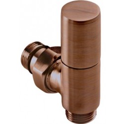 Switch material: Inox, color: Bronze surface: Brushed Angle valves