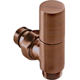 Διακόπτης θερμαινόμενης πετσετοθήκης Copper Brushed (Σετ 2 τεμαχίων) από inox, χρώμα: Μπρονζέ επιφάνεια: Βουρτσισμένη