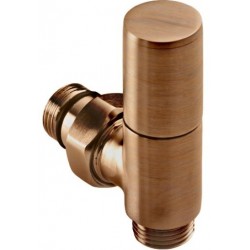 Switch material: Inox, color: Bronze surface: Brushed Angle valves