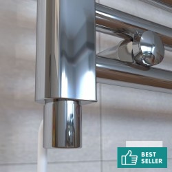 Αντίσταση ηλεκτρική θερμαινόμενης πετσετοθήκης, 600Watt, S Basic χρωμέ από χάλυβα Αντιστάσεις-Μετασχηματιστές