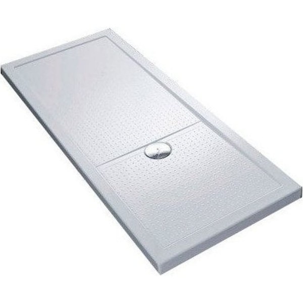 Shower tray Rectangular 140x70x4,5 material: Acrylic aluminium profile & fiberglass, color: White surface: Glossy Rectangular Shower tray Rectangular 140x70x4,5 material: Acrylic aluminium profile & fiberglass, color: White surface: Glossy Rectangular