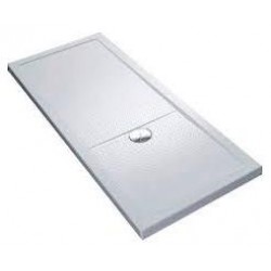 Shower tray Rectangular 120x70x4,5 material: Acrylic aluminium profile & fiberglass, color: White surface: Glossy Rectangular