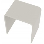 Bath stool 40x30x43 material: Solid Surface, color: White surface: Matt Bath stool 40x30x43 material: Solid Surface, color: White surface: Matt