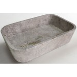 Washbasin Free standing 60x38x14 material: Marble Without hole Without overflow, color: Grey surface: Matt Free standing Washbasin Free standing 60x38x14 material: Marble Without hole Without overflow, color: Grey surface: Matt Free standing