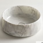 Washbasin Free standing 42x42x14 material: Marble Without hole Without overflow Carrara Nuovo, color: White/Grey surface: Glossy Free standing Washbasin Free standing 42x42x14 material: Marble Without hole Without overflow Carrara Nuovo, color: White/Grey surface: Glossy Free standing
