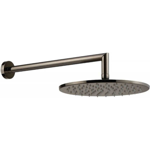 Shower head Wall-mounted 25x25 material: Brass, style: 1 spray, color: Black surface: Glossy Overhead showers Shower head Wall-mounted 25x25 material: Brass, style: 1 spray, color: Black surface: Glossy Overhead showers