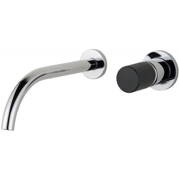 Μπαταρία νιπτήρος εντοιχιζόμενη κομπλέ 2 οπών από ορείχαλκο με βαλβίδα push-open κομπλέ, 22,8cm, χρώμα: Χρωμέ/Μαύρο επιφάνεια: Γυαλιστερή Εντοιχιζόμενες εξωτερικό μέρος Μπαταρία νιπτήρος εντοιχιζόμενη κομπλέ 2 οπών από ορείχαλκο με βαλβίδα push-open κομπλέ, 22,8cm, χρώμα: Χρωμέ/Μαύρο επιφάνεια: Γυαλιστερή Εντοιχιζόμενες εξωτερικό μέρος