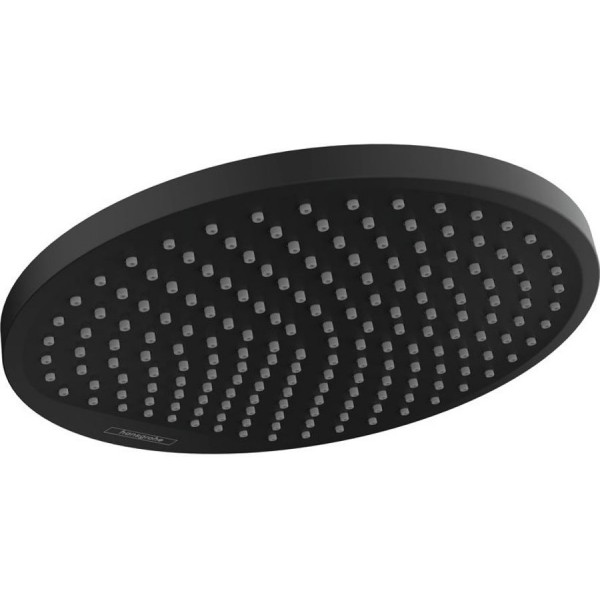 Shower head Wall-mounted / Ceiling-mounted 24x24 material: Brass, style: 1 spray ecosmart, color: Black surface: Matt Overhead showers Shower head Wall-mounted / Ceiling-mounted 24x24 material: Brass, style: 1 spray ecosmart, color: Black surface: Matt Overhead showers