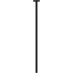 Ρουξούνι νιπτήρος, οροφής, 160cm, Matte Black από inox, χρώμα: Μαύρο Ρουξούνια μπαταριών Ρουξούνι νιπτήρος, οροφής, 160cm, Matte Black από inox, χρώμα: Μαύρο Ρουξούνια μπαταριών
