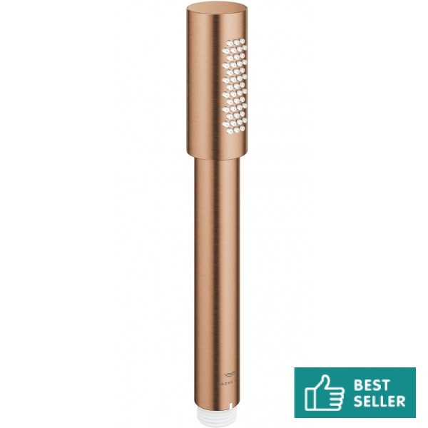 Shower head 1 jet Brushed Warm Sunset, color: Pink Gold surface: Brushed Hand showers Shower head 1 jet Brushed Warm Sunset, color: Pink Gold surface: Brushed Hand showers