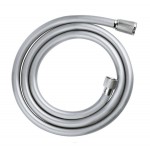 Shower hose 125cm material: Plastic, color: Chrome surface: Matt Shower hoses Shower hose 125cm material: Plastic, color: Chrome surface: Matt Shower hoses