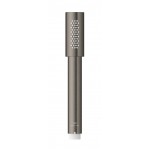 Shower head 1 jet Brushed Hard Graphite, color: Grey surface: Brushed Hand showers