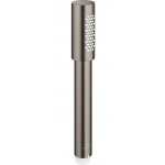 Shower head 1 jet Brushed Hard Graphite, color: Grey surface: Brushed Hand showers Shower head 1 jet Brushed Hard Graphite, color: Grey surface: Brushed Hand showers