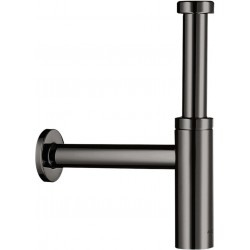 Sink siphon material: Brass surface: Brushed, color: Dark Grey Siphons