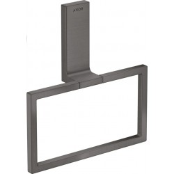 Towel ring closed material: Brass, color: Black Brushed Black Chrome surface: Brushed Towel rings