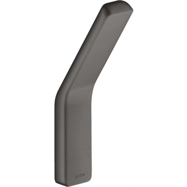 Άγκιστρο από ορείχαλκο μονό Brushed Black Chrome, χρώμα: Μαύρο επιφάνεια: Βουρτσισμένη Άγκιστρα Άγκιστρο από ορείχαλκο μονό Brushed Black Chrome, χρώμα: Μαύρο επιφάνεια: Βουρτσισμένη Άγκιστρα