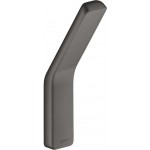 Άγκιστρο από ορείχαλκο μονό Brushed Black Chrome, χρώμα: Μαύρο επιφάνεια: Βουρτσισμένη Άγκιστρα Άγκιστρο από ορείχαλκο μονό Brushed Black Chrome, χρώμα: Μαύρο επιφάνεια: Βουρτσισμένη Άγκιστρα