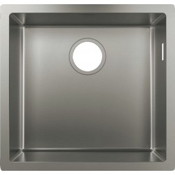 Sink Stainless (Steel) 40x40 material: Inox surface: Matt free Undermount 1 bowl stainless steel (45x45), color: Chrome Stainless steel